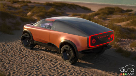 Le concept Surf-Out de Nissan - Trois quarts arrière